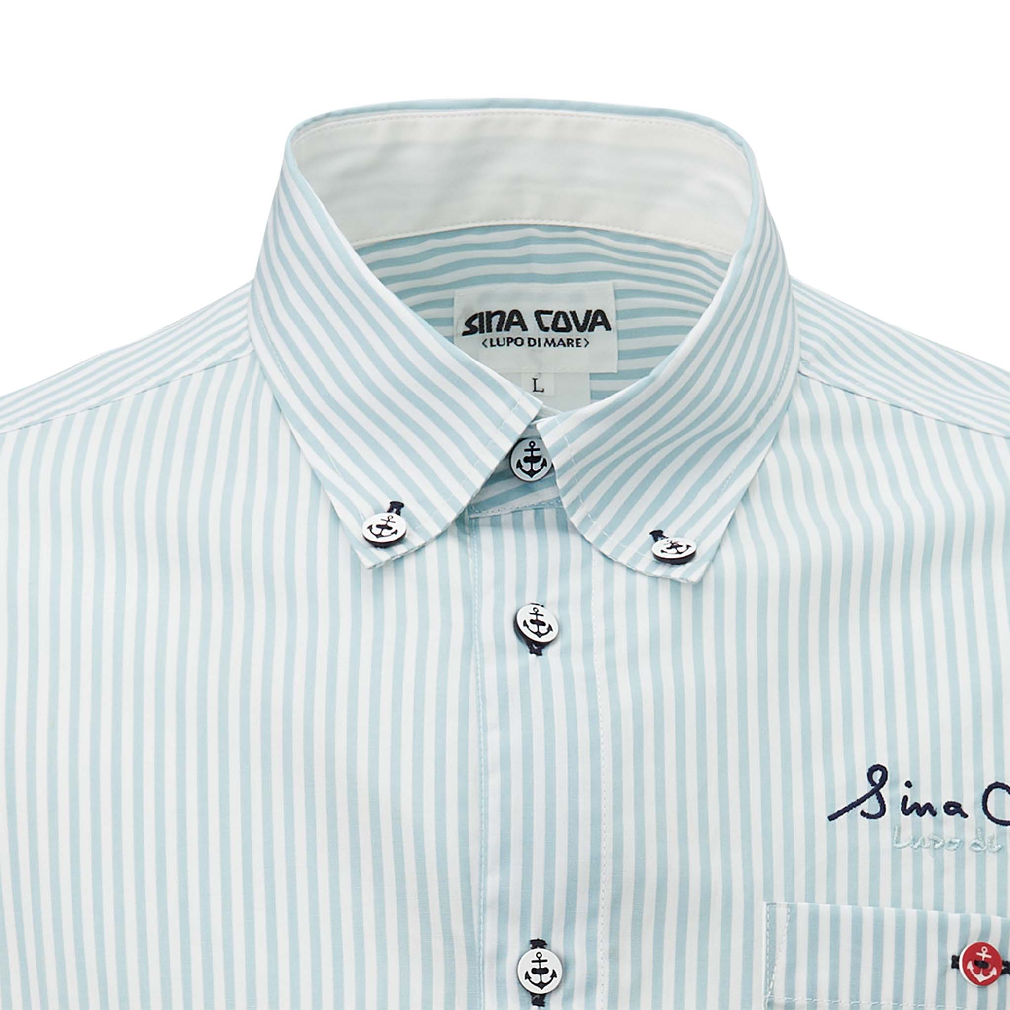 【アウトレット】シナコバ （SINA COVA） 長袖ボタンダウンシャツ　22124010