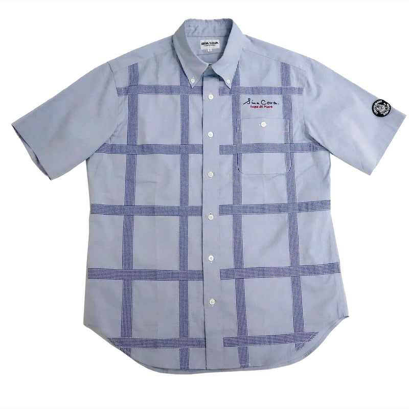 Short -sleeved button down shirt 22124510