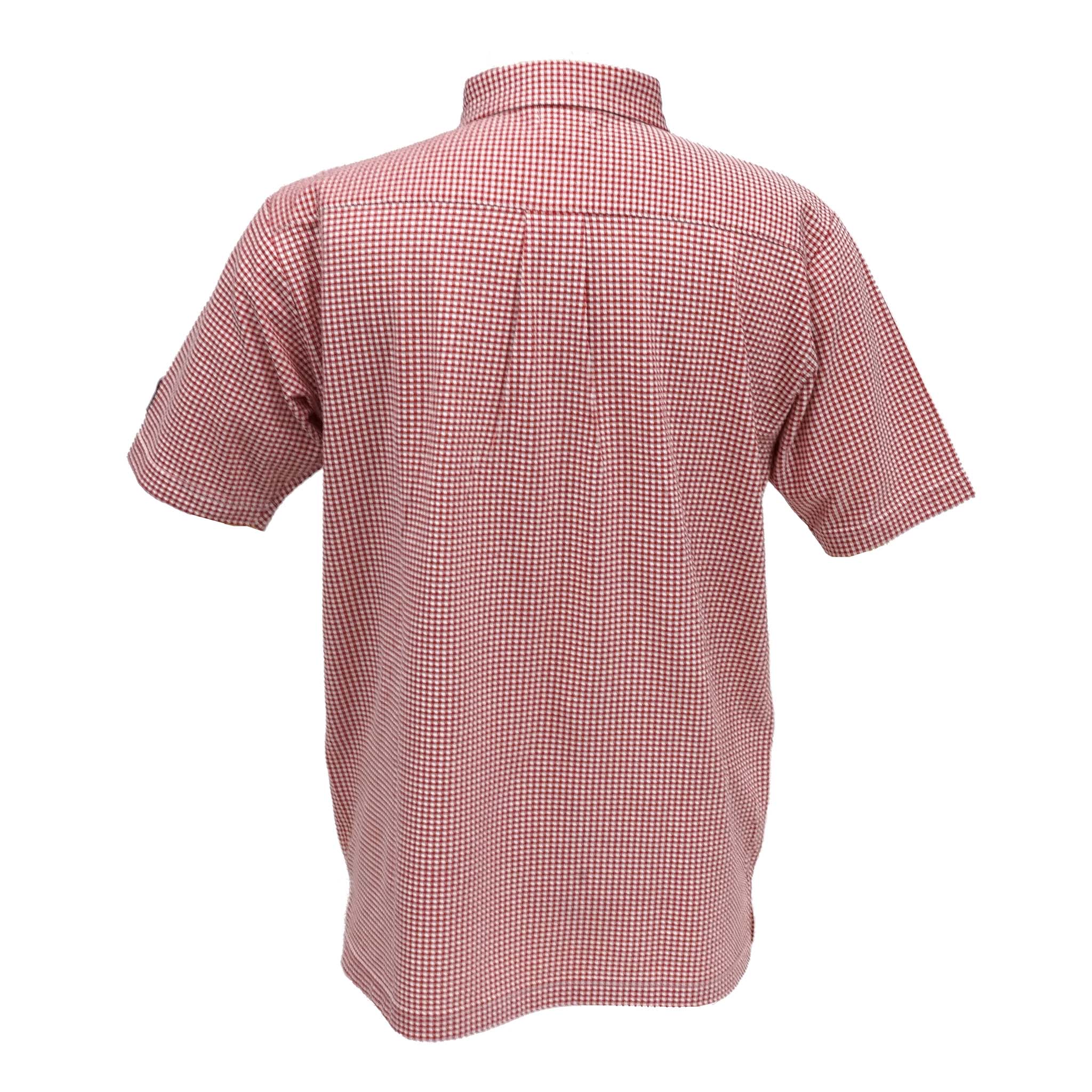 Check pattern short sleeve polo shirt 22150520